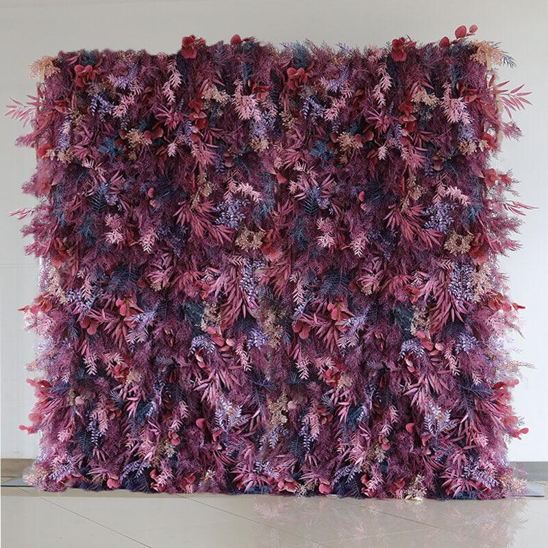 3D Artificial Purple Spruce Leaf Wedding Decoration | Uflower